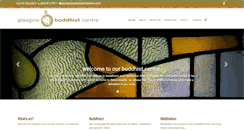Desktop Screenshot of glasgowbuddhistcentre.com